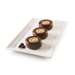 SILIKOMART Moule Silicone|Moules À Gâteaux|Moule Silicone Mini Color Ø 7,3 x H 3 cm (x6)