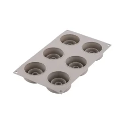 SILIKOMART Moule Silicone|Moules À Gâteaux|Moule Silicone Mini Color Ø 7,3 x H 3 cm (x6)