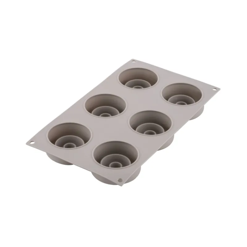 SILIKOMART Moule Silicone|Moules À Gâteaux|Moule Silicone Mini Color Ø 7,3 x H 3 cm (x6)