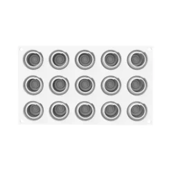 SILIKOMART Moule Silicone|Moule Silicone Mini Givré Ø 4 x H 3 cm (x15)