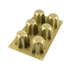 SILIKOMART Moule Silicone|Moules À Gâteaux|Moule Silicone Mini Pandoro Professional