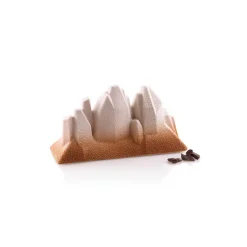 SILIKOMART Moule Silicone|Moules À Gâteaux|Moule Silicone Montagne Tre Cime 650 ml Professional