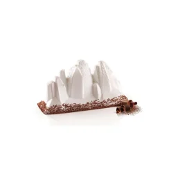 SILIKOMART Moule Silicone|Moules À Gâteaux|Moule Silicone Montagne Tre Cime 650 ml Professional