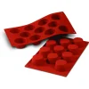 SILIKOMART Moule Silicone|Moules À Gâteaux|Moule Silicone Muffins 5,1 cm x H 2,8 cm (x11)