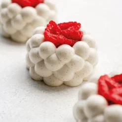 PAVONI Moule Silicone|Moule Silicone Nuage 7,5 cm x H 4,5 cm (x12) Cédric Grolet