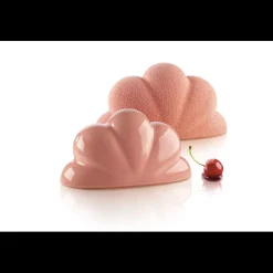SILIKOMART Moule Silicone|Moules À Gâteaux|Moule Silicone Nuvola 22 x 11 x H 6 cm (x2)