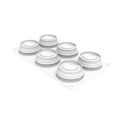 SILIKOMART Moule Silicone|Moule Silicone Océan Ø 7 x H 3 cm (x6)