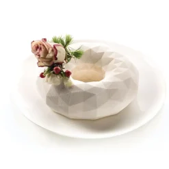 SILIKOMART Moule Silicone|Moules À Gâteaux|Moule Silicone Origami Gioia Ø 21 x H 7 cm