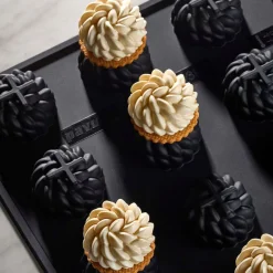 PAVONI Moule Silicone|Moule Silicone Saint-Honoré Ø 4 x H 2.5 cm (x30) Cédric Grolet