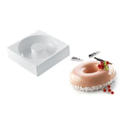 SILIKOMART Moule Silicone|Moule silicone Savarin Ø 18 cm Professional