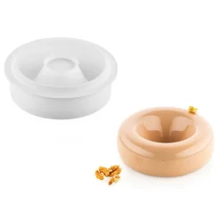 SILIKOMART Moule Silicone|Moules À Gâteaux|Moule Silicone Savarin Oblio Ø 18 cm x H 6 cm Professional