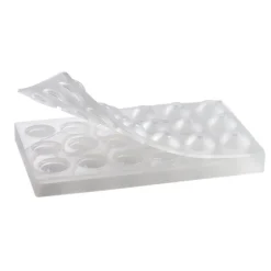 PAVONI Moule Silicone|Moule Silicone Sphère 30 x 17,5 cm Ø 3,5 cm (x18)