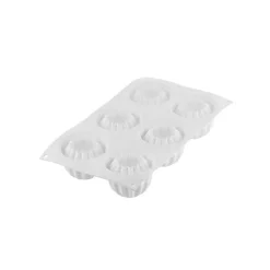 SILIKOMART Moule Silicone|Moules À Gâteaux|Moule Silicone Sphère Supernova Ø 6,4 cm x H 5,6 cm (x6) Professional