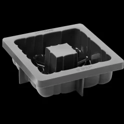 PAVONI Moule Silicone|Moules À Gâteaux|Moule Silicone Tarte Square 15 x H 5,5 cm