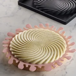 PAVONI Moule Silicone|Moules À Gâteaux|Moule Silicone Tourbillon Ø 16 x H 1 cm