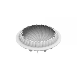 SILIKOMART Moule Silicone|Moules À Gâteaux|Moule Silicone Wave Ø 19,5 x H 6,3 cm
