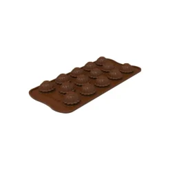 SILIKOMART Moules À Chocolat|Moule Silicone|Moule Silicone Winter Ball Ø 2,7 x H 2,5 cm Easy Choc (x14)