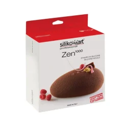 SILIKOMART Moule Silicone|Moules À Gâteaux|Moule Silicone Zen 1000 1L Professional