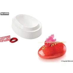 SILIKOMART Moules À Gâteaux|Moule Silicone|Moule Silicone Zen 300 0,3L Professional