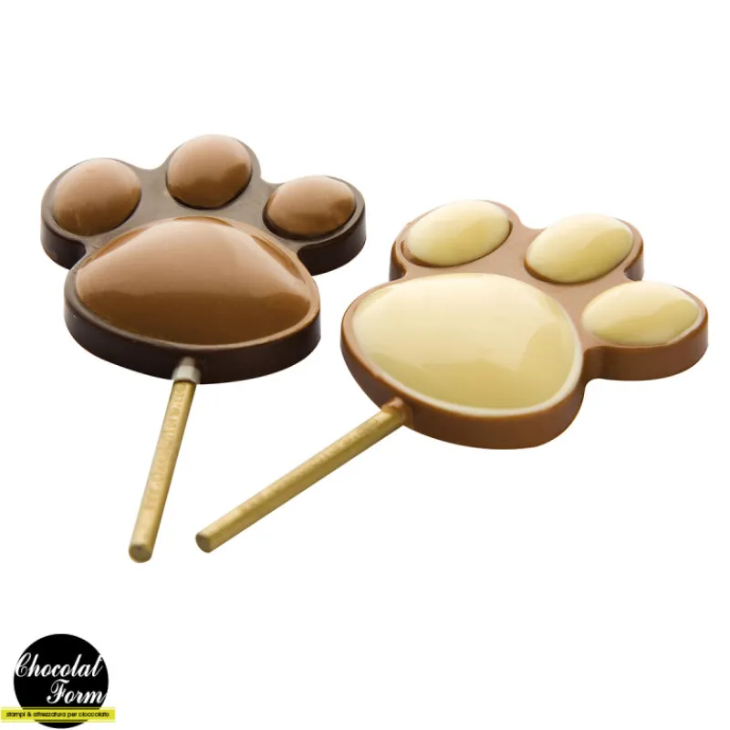 Chocolat Form Moules À Chocolat|Moule Sucette Chocolat Patte 62 x 55 mm (x4)