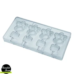 Chocolat Form Moules À Chocolat|Moule Sucette Chocolat Patte 62 x 55 mm (x4)