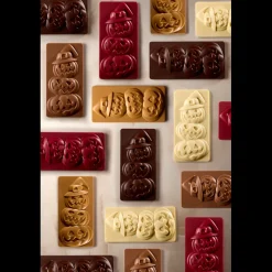 PAVONI Moules À Chocolat|Moule Tablette Chocolat Citrouille Halloween 15,4 x 7,7 cm