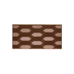 PAVONI Moules À Chocolat|Moule Tablette Chocolat Hexa Vallée 15,4 x 7,7 x H 1 cm (x3)