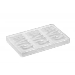 PAVONI Moules À Chocolat|Moule Tablette Chocolat Lovely 15 x 7,6 cm x H 1 cm (x3)