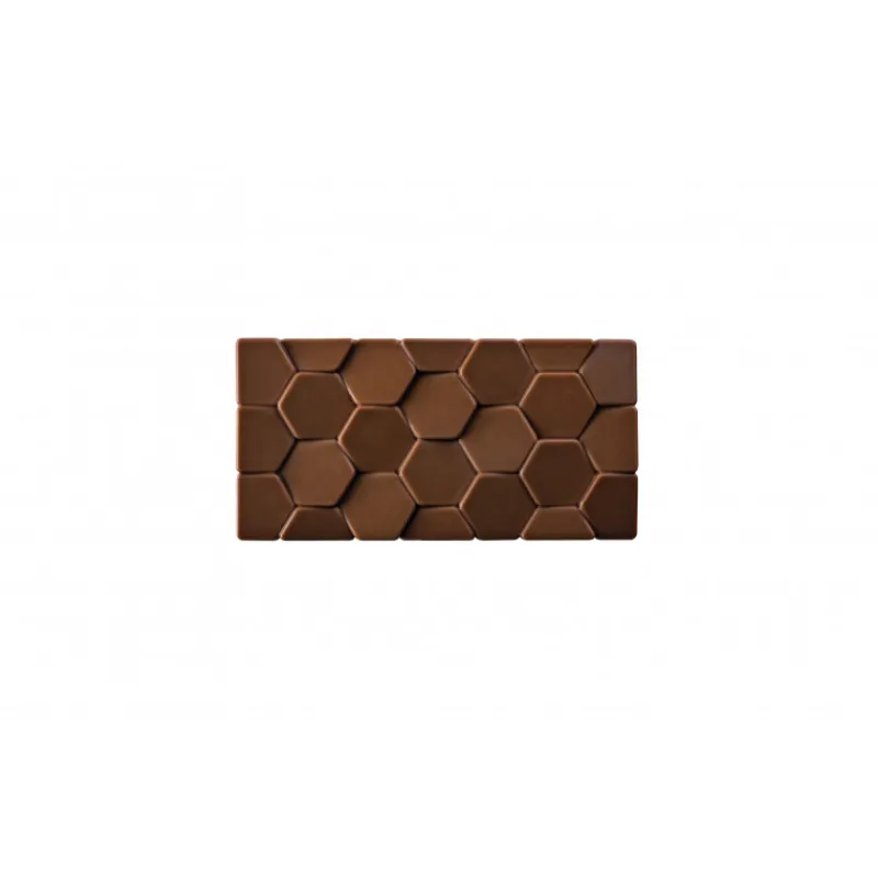 PAVONI Moules À Chocolat|Moule Tablette Chocolat Pavé 15,5 x 7,8 cm x H 1 cm (x3)