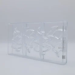 CHOCOLATE WORLD Moules À Chocolat|Moule Tablette Chocolat Sapin 9,7 cm (x4)