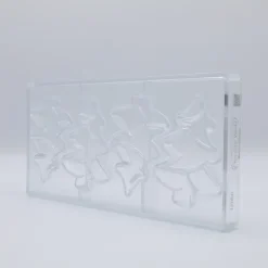 CHOCOLATE WORLD Moules À Chocolat|Moule Tablette Chocolat Sapin 9,7 cm (x4)