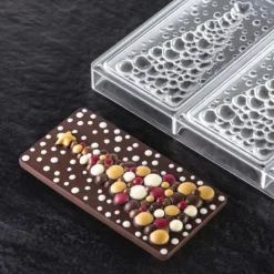 PAVONI Moules À Chocolat|Moule Tablette Chocolat Sapin Bubble 15,4 x 7,7 cm