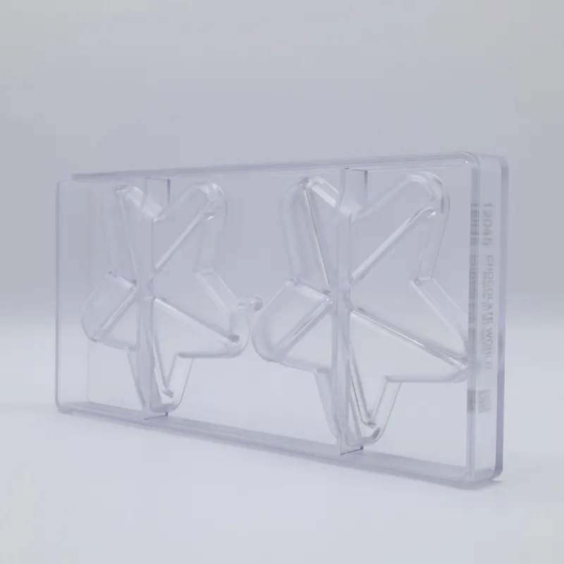 CHOCOLATE WORLD Moules À Chocolat|Moule Tablette Chocolat Étoile 11,8 cm (x2)