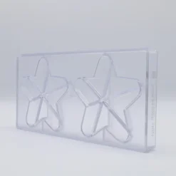 CHOCOLATE WORLD Moules À Chocolat|Moule Tablette Chocolat Étoile 11,8 cm (x2)