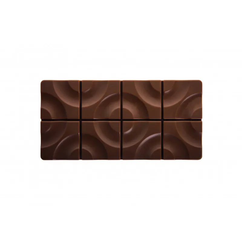 PAVONI Moules À Chocolat|Moule Tablette Chocolat Target 15,4 x 7,7 cm x H 0,8 cm (x3)