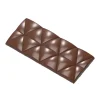 CHOCOLATE WORLD Moules À Chocolat|Moule Tablette Chocolat Triangles Convexes 12,4 x 5,5 cm (x4)