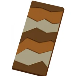 MALLARD FERRIERE Moules À Chocolat|Moule Tablette de Chocolat Craquelée x5