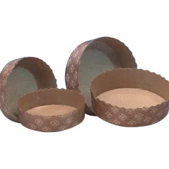 MALLARD FERRIERE Moules À Gâteaux|Moules En Papier|Moule Tourtière en Papier 17 cm x H 3,5 cm (x50)