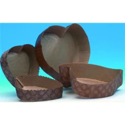 MALLARD FERRIERE Moules En Papier|Moules Coeur en Papier 12,9 x 12,5 cm