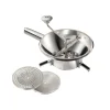 La Bonne Graine Presse Purée Et Moulin Légumes|Moulin à légumes 24 cm Inox 3 grilles