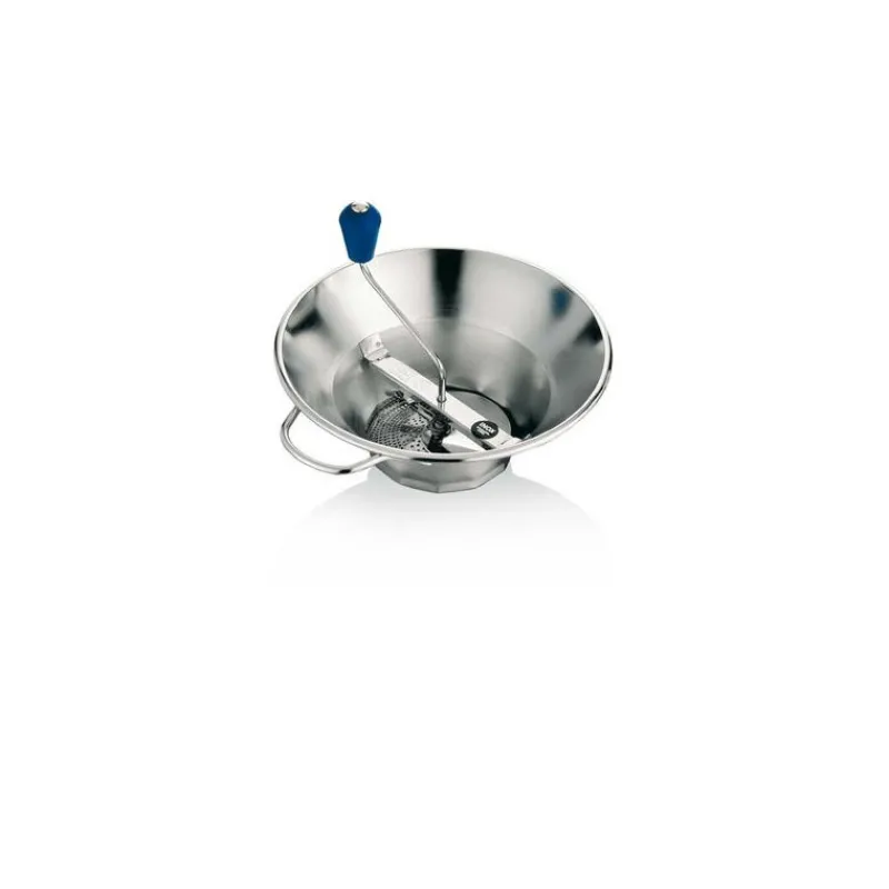 TELLIER Presse Purée Et Moulin Légumes|Moulin à légumes 31 cm inox 3 grilles