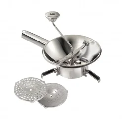 La Bonne Graine Presse Purée Et Moulin Légumes|Moulin à légumes 20 cm inox 3 grilles