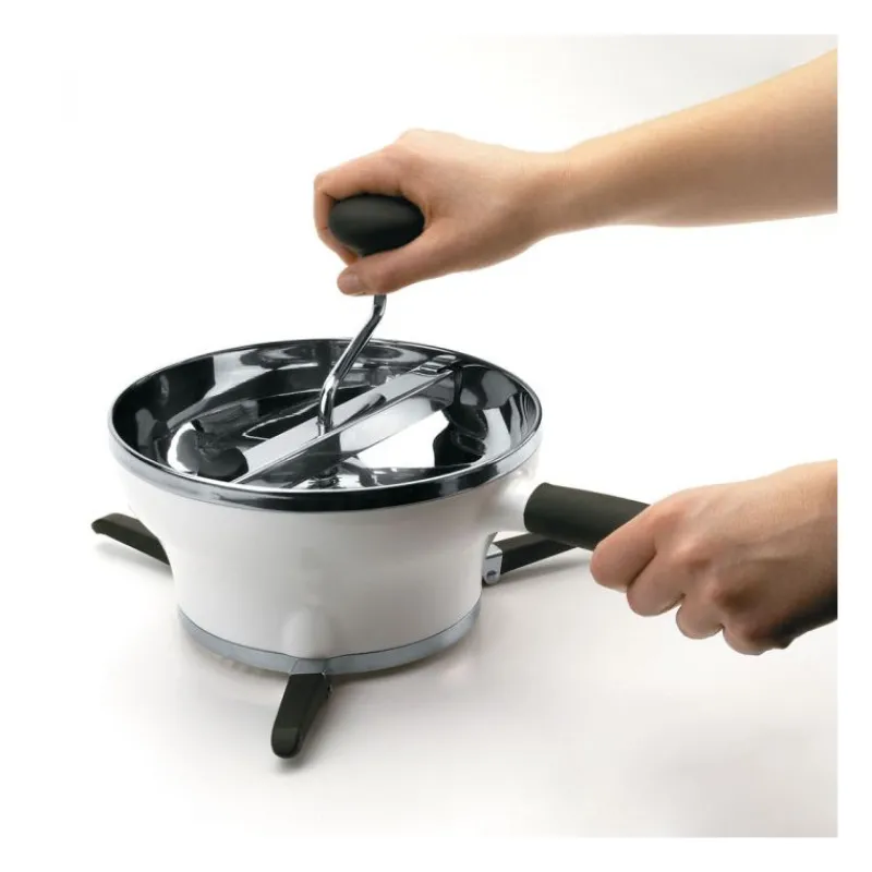 OXO Presse Purée Et Moulin Légumes|Moulin à légumes Inox Ø 20 cm Good Grips