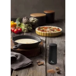 MICROPLANE Moulin|Moulin à Épices 2 en 1 Specialty Noir