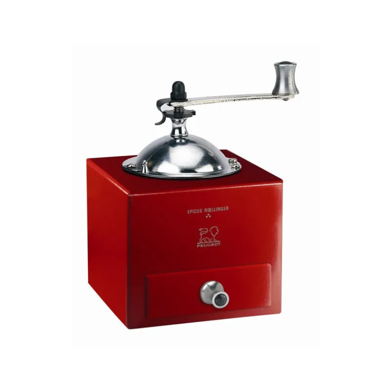 PEUGEOT Moulin|Moulin à Poivre Roellinger 13 cm Rouge Piment