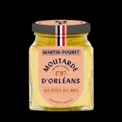 MARTIN POURET Moutarde|Moutarde d'Orléans aux Epices des Indes 95g