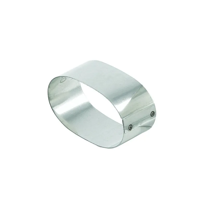MATFER Cercle À Patisserie|Nonnette Ovale Inox 7 cm x H 3 cm