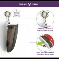 MASTRAD Gant De Cuisine|Orka Plus Noir Gant Silicone et textile