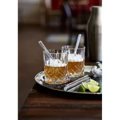 CUISINEADDICT Accessoires Bar|Paille Réutilisable en Verre 15cm droite x4 HALM