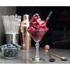 CUISINEADDICT Accessoires Bar|Paille Réutilisable en Verre 15cm droite x4 HALM